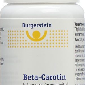 BURGERSTEIN Beta-Carotin Kaps Ds 100 Stk